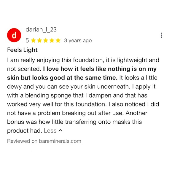 2-for-1 bareMinerals Liquid Mineral Foundation Fair Ivory 02 + Prime Time Primer - Picture 7 of 16